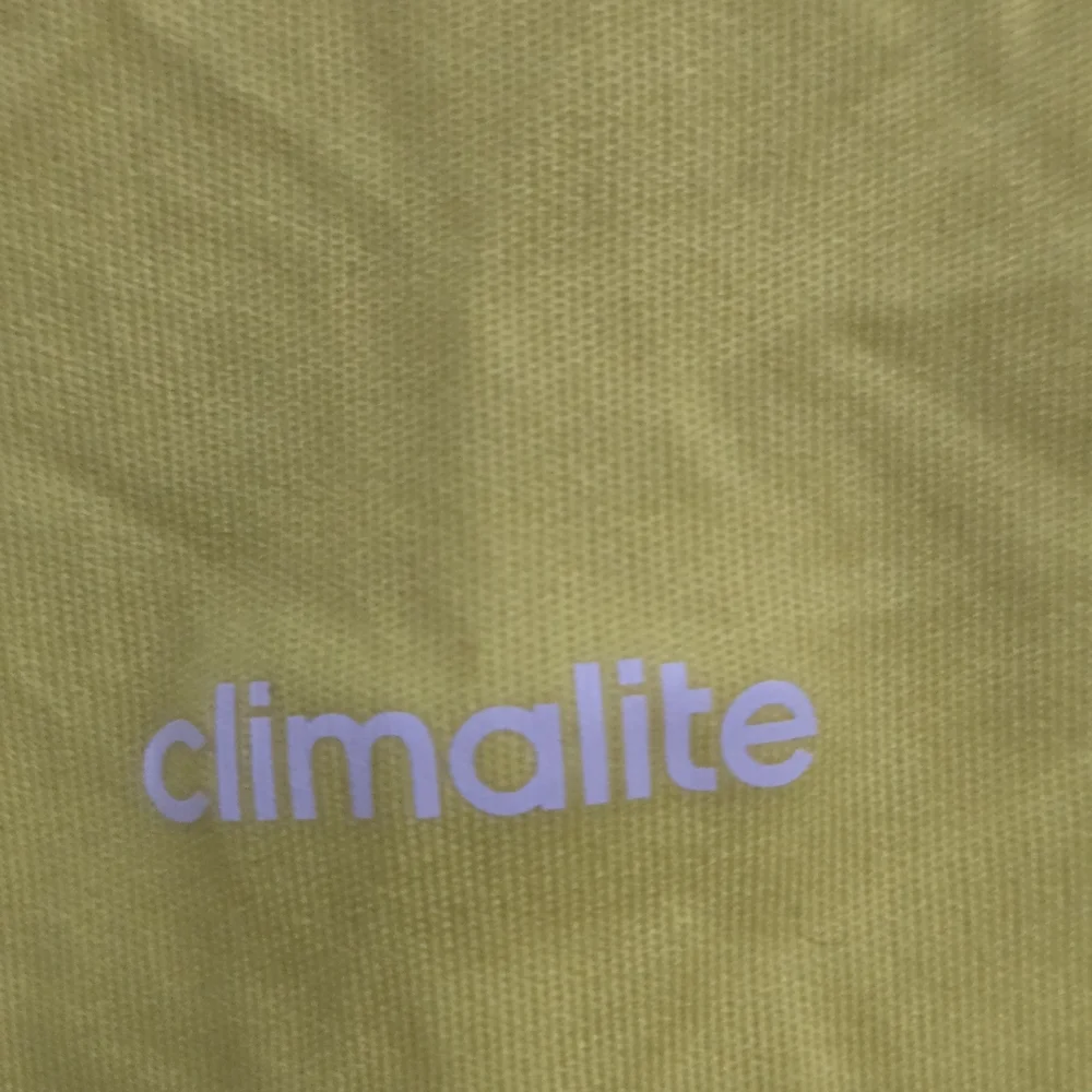 Adidas Men's Bright Yellow Short Sleeve Tee